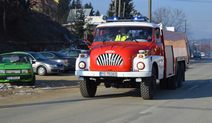 Renovácia hasičského auta Tatra T138