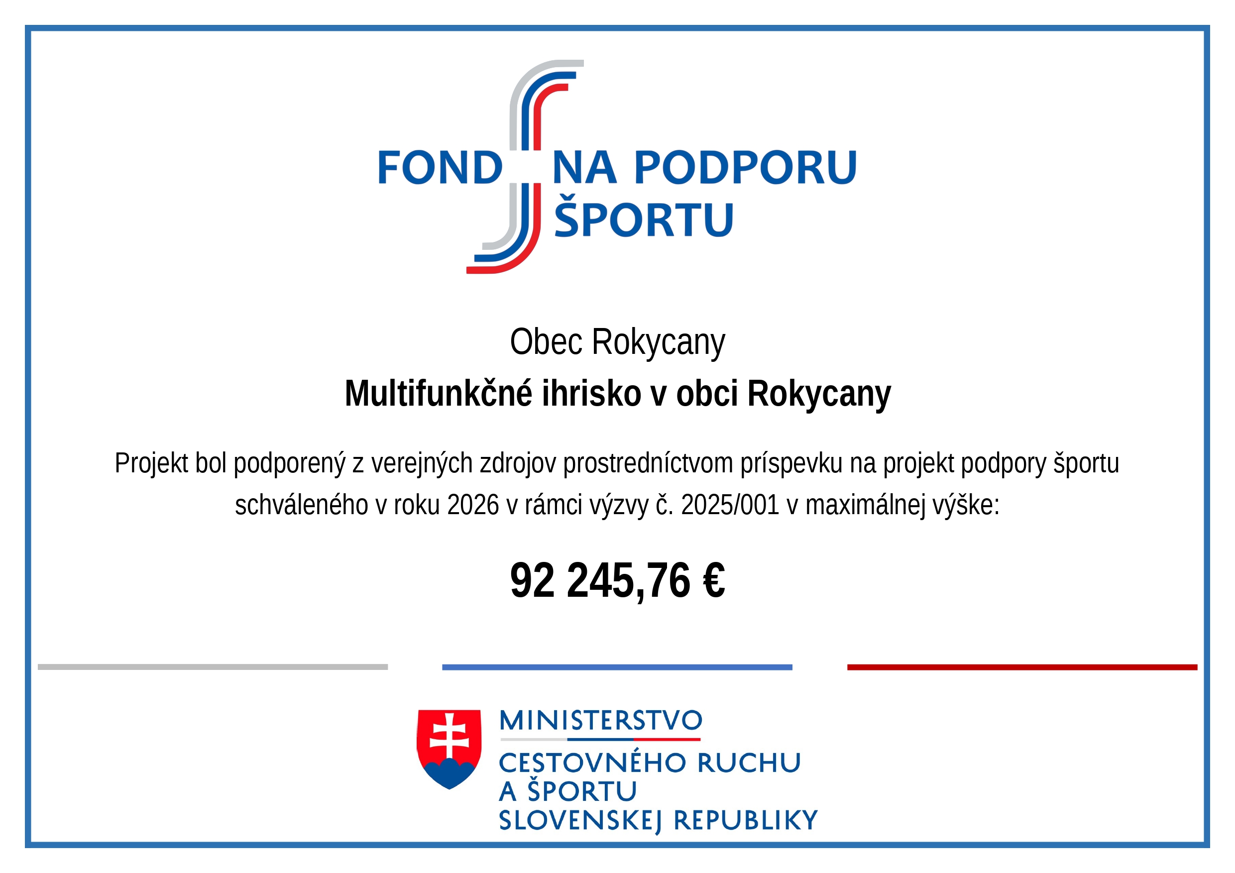 Fond na podporu športu