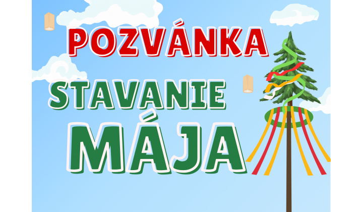 Fotka pre článok  Stavanie mája v našej obci