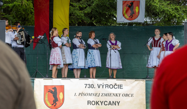 27. fotografia fotogalérie Oslavy 730. výročie 1. písomnej zmienky obce Rokycany