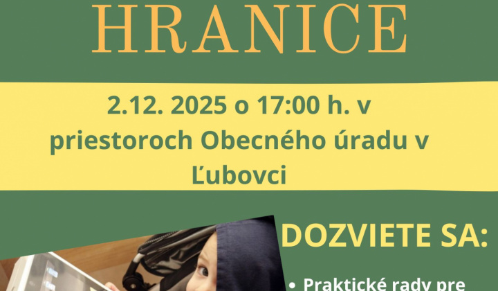 1. fotografia fotogalérie Aktuality / Obec Ľubovec pozýva na prednášku o digitálnych hraniciach - foto