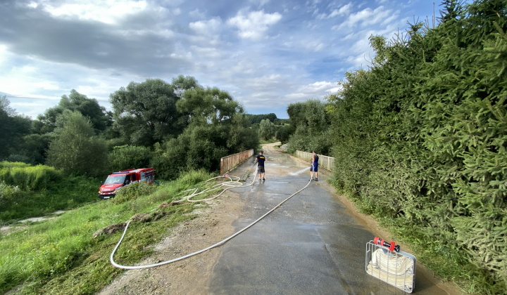 Aktuality / Čistenie mosta