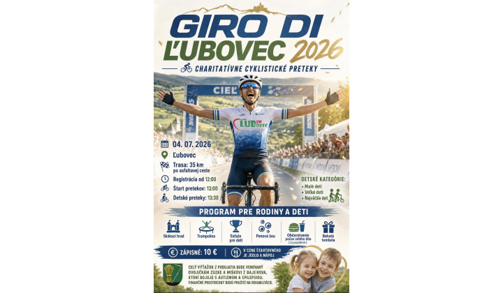 Fotka - Pozvánka - Giro di Ľubovec 2026