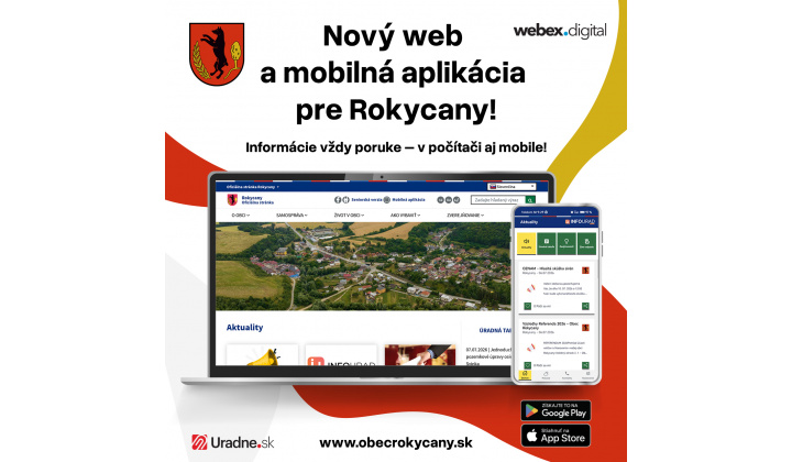 Fotka - Nový web a mobilná aplikácia InfoÚrad pre našu obec