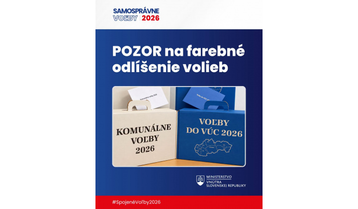 Fotka - Pozor na farebné odlíšenie volieb