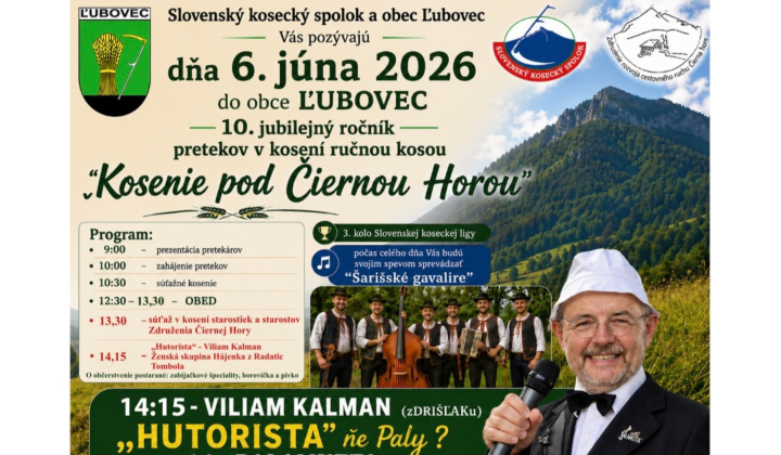 Fotka pre článok Pozvánka na Kosenie pod Čiernou horou