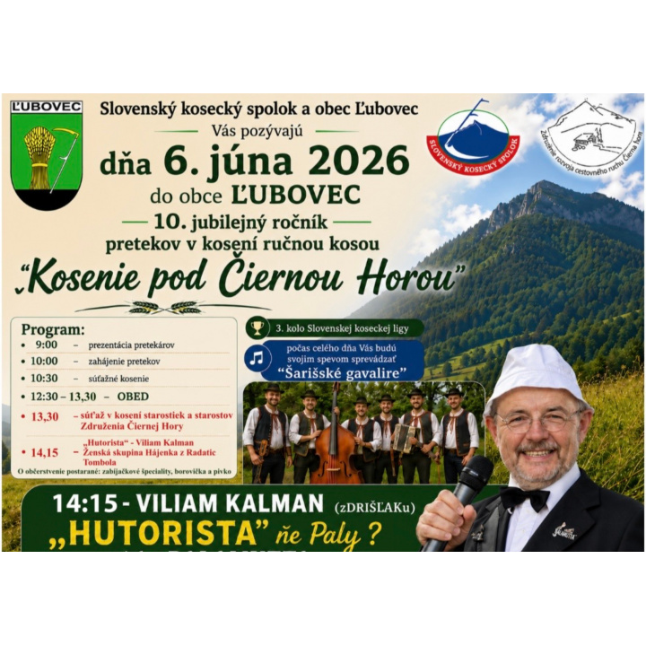 Menšia fotka pre článok Pozvánka na Kosenie pod Čiernou horou