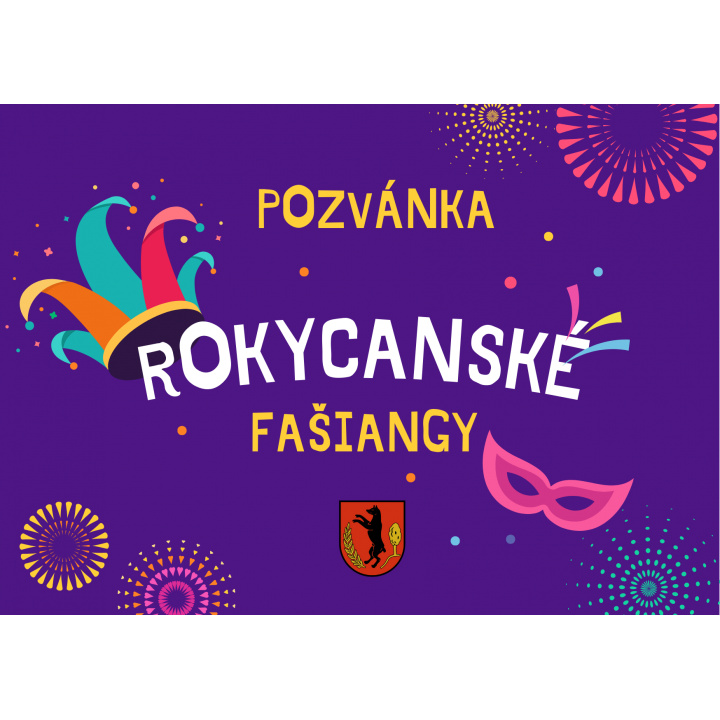 Menšia fotka pre článok Pozvánka na Rokycanské Fašiangy