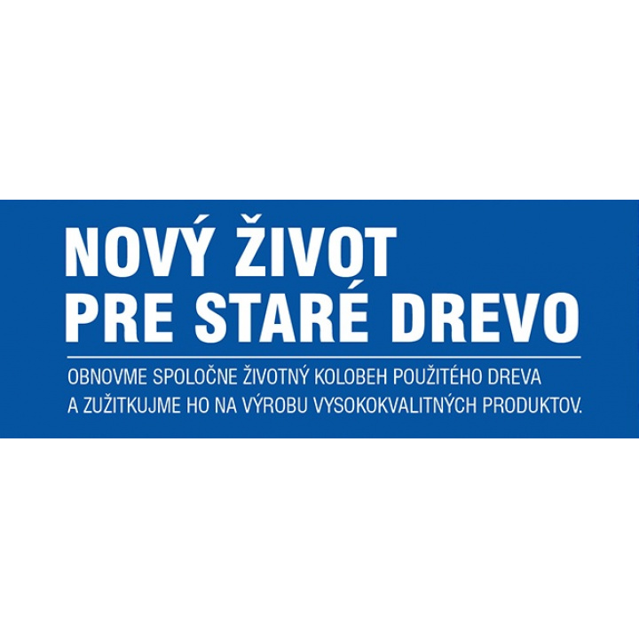 Prieskum záujmu o recykláciu drevného odpadu