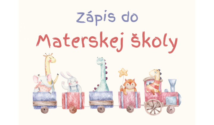 Zápis do Materskej školy